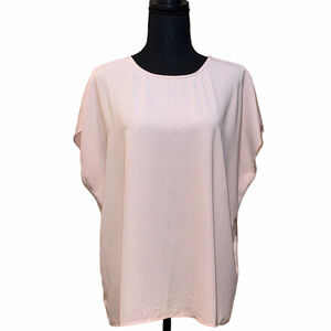 Halogen Pink Blouse Size 1X
